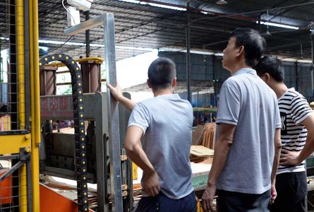 广西省贵港市建筑模板厂新员工培训