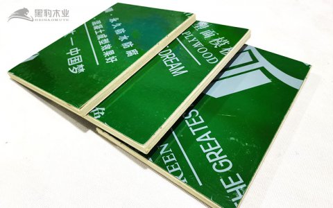 新型建筑模板-绿色塑面模板介绍