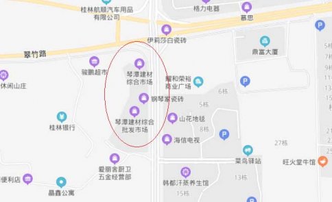 桂林卖建筑木模板的地方在那里？